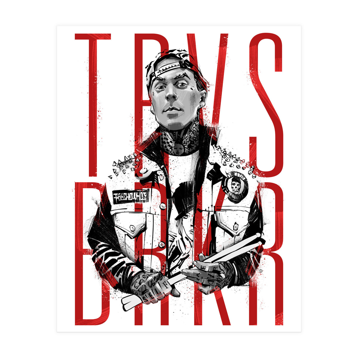 Travis Barker (Print Only)