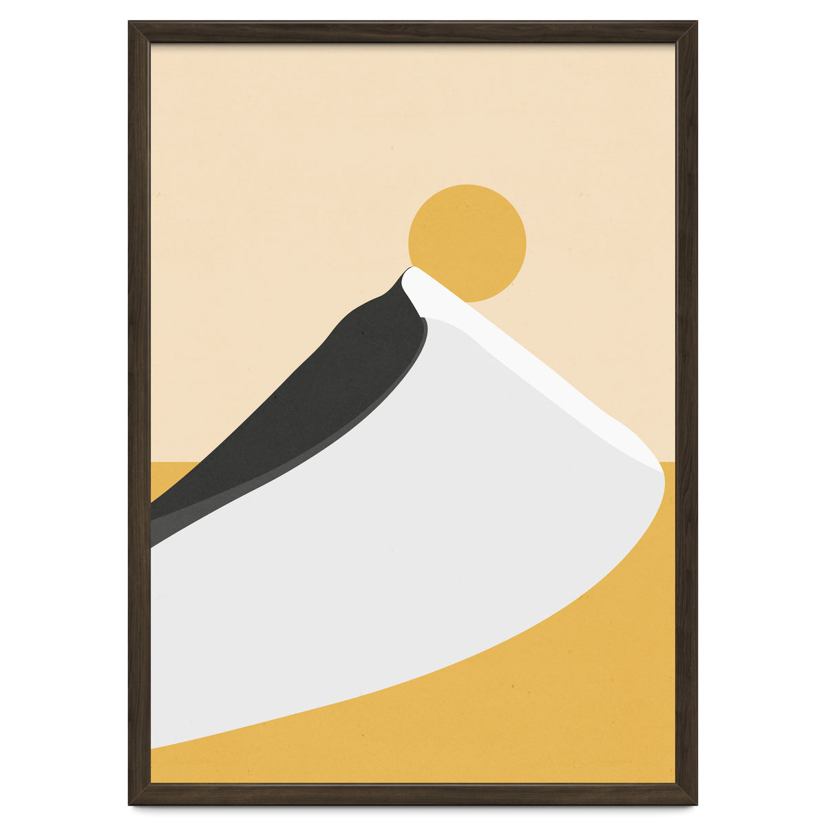 Abstract Dune - Golden Desert