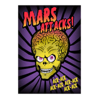 Mars Attacks movie poster (Print Only)