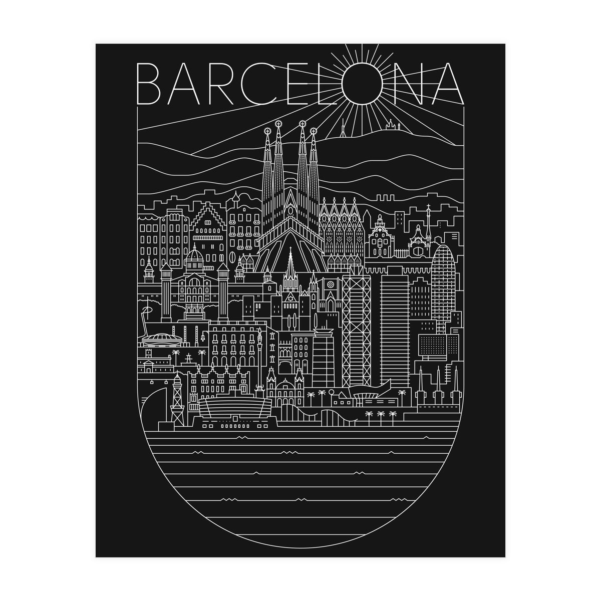 Barcelona (Print Only)