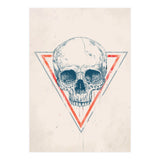 Skull In Triangles Ii (Print Only) thumbnail