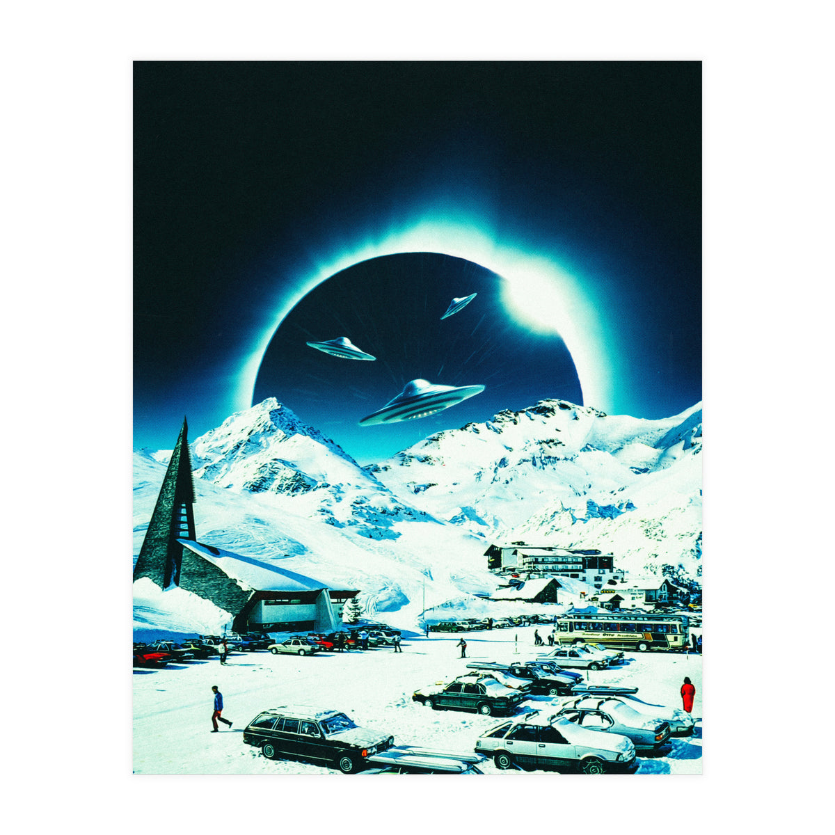Winter Space Invasion (Print Only)