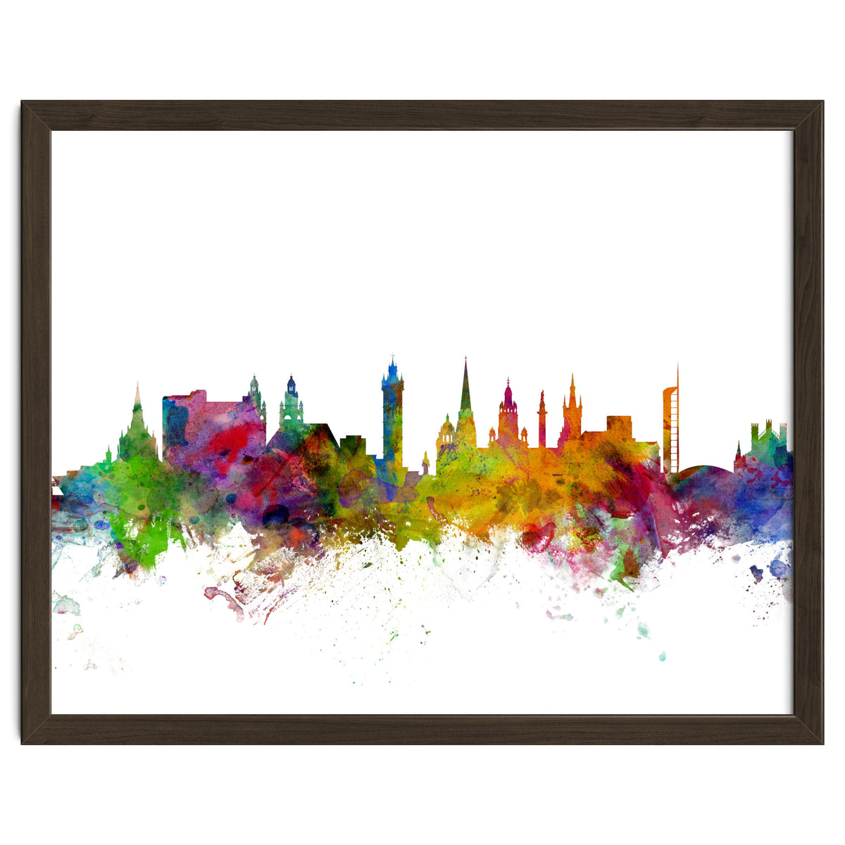 Glasgow Scotland Skyline