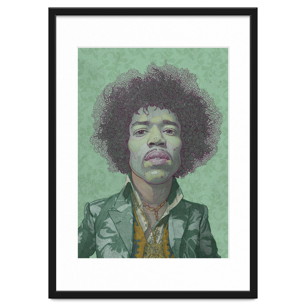 Hendrix Illustration