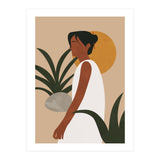 Botanical Woman - Abstract Boho (Print Only) thumbnail