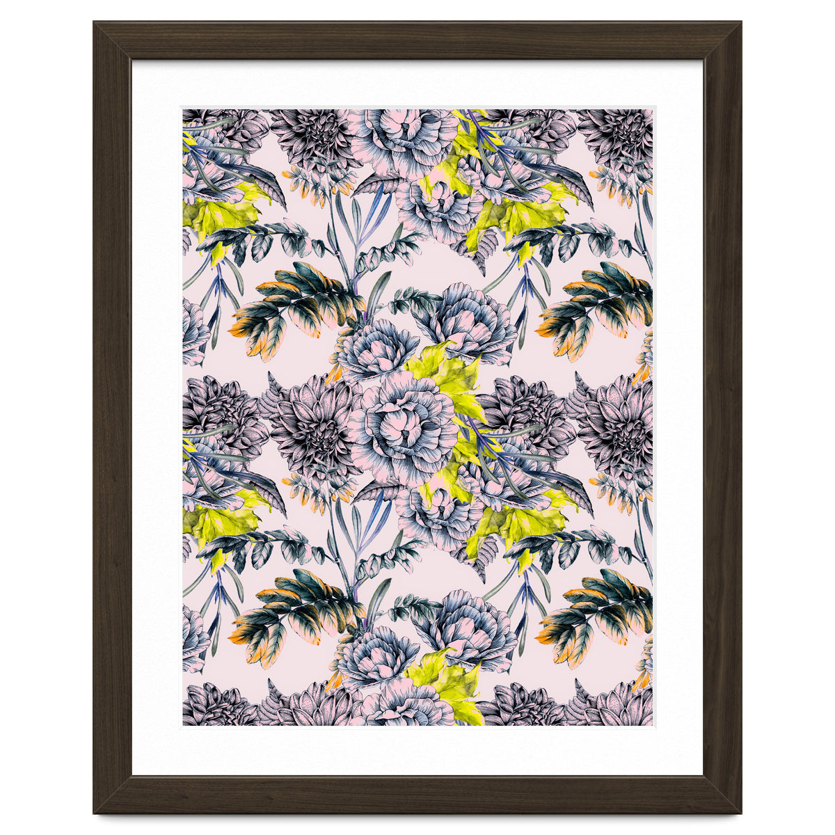 Flowering blooming in pink