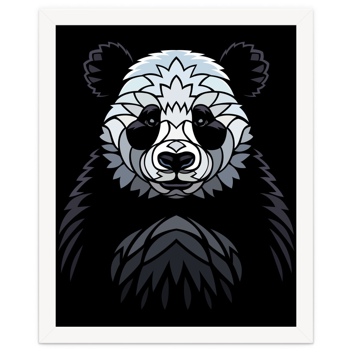 Tribal frontal Panda