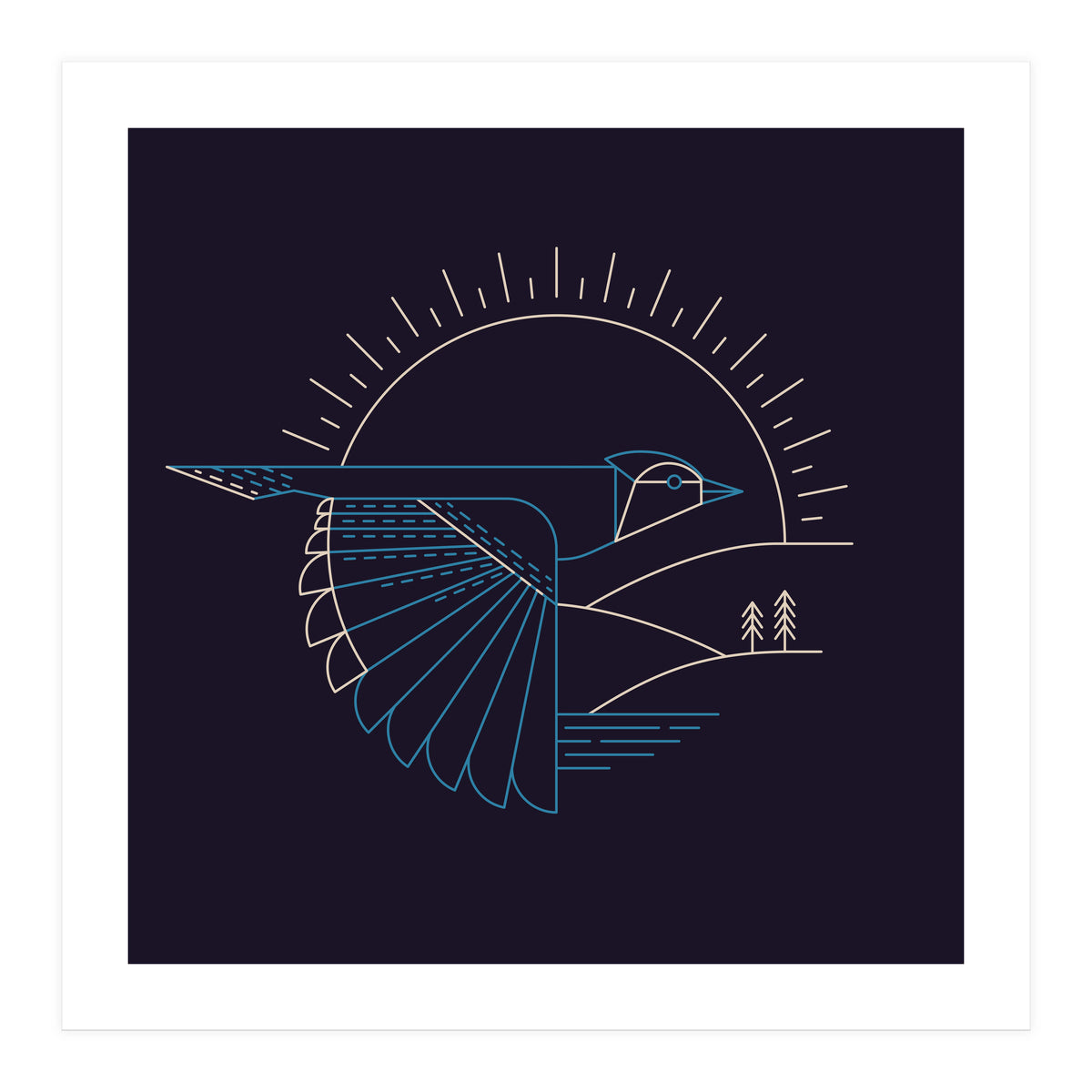 Blue Jay (Print Only)