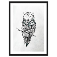 Poetic Snow Owl