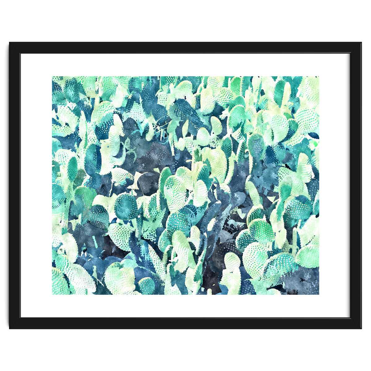 Watercolor Cactus III