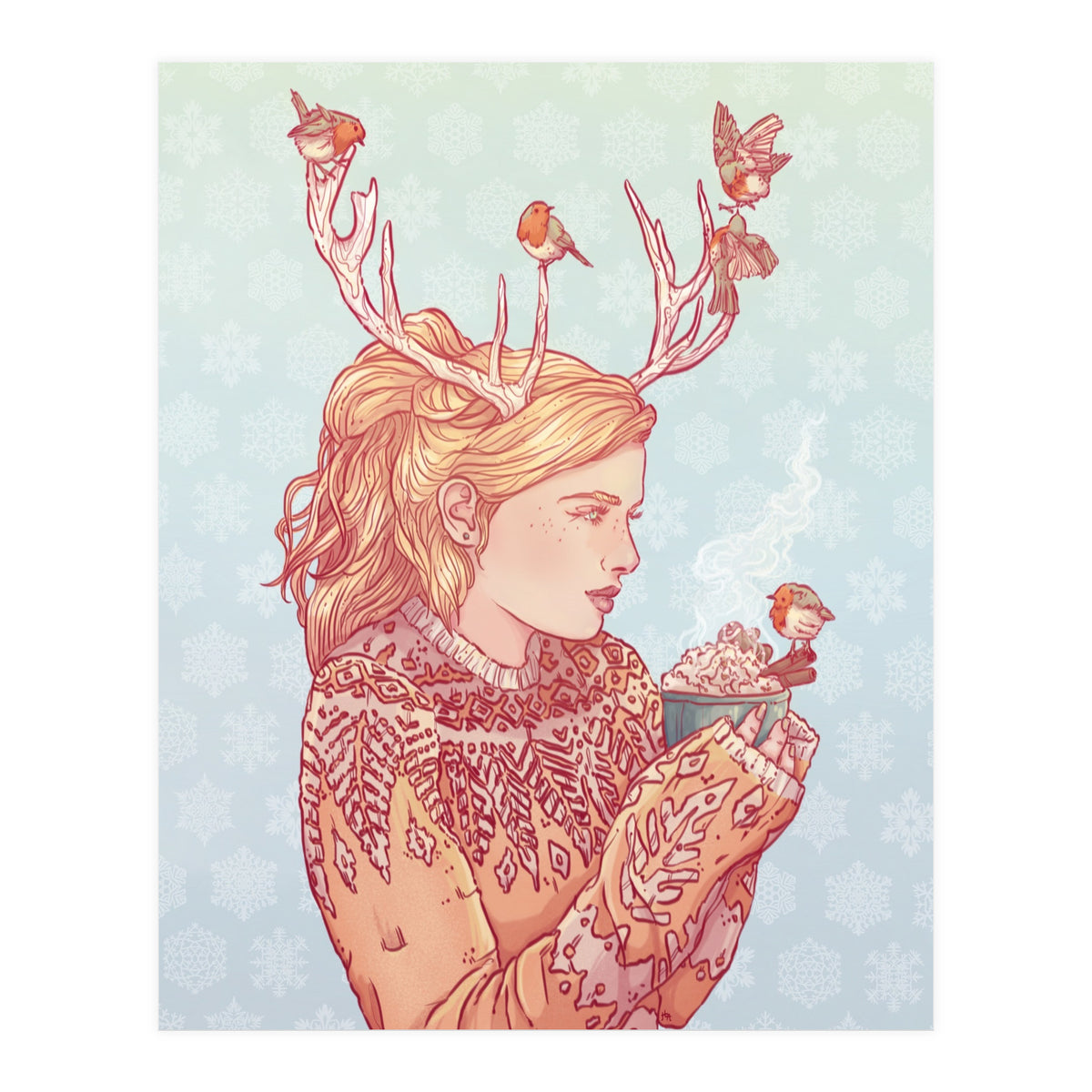 December Lady (Print Only)