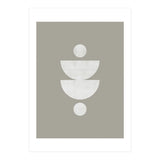 Mid-Century Modern No.23 - Woodblock Print (Print Only) thumbnail