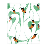 White Calm Was Born Into A Swan (Print Only) thumbnail