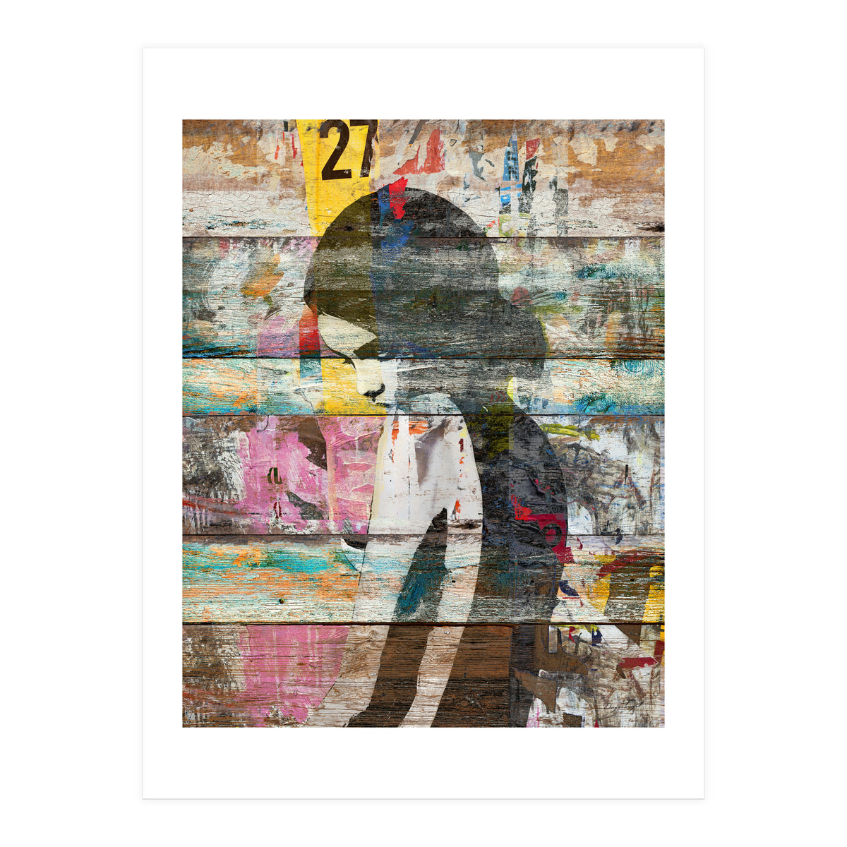 Shyness (Profile Of Child) (Print Only)
