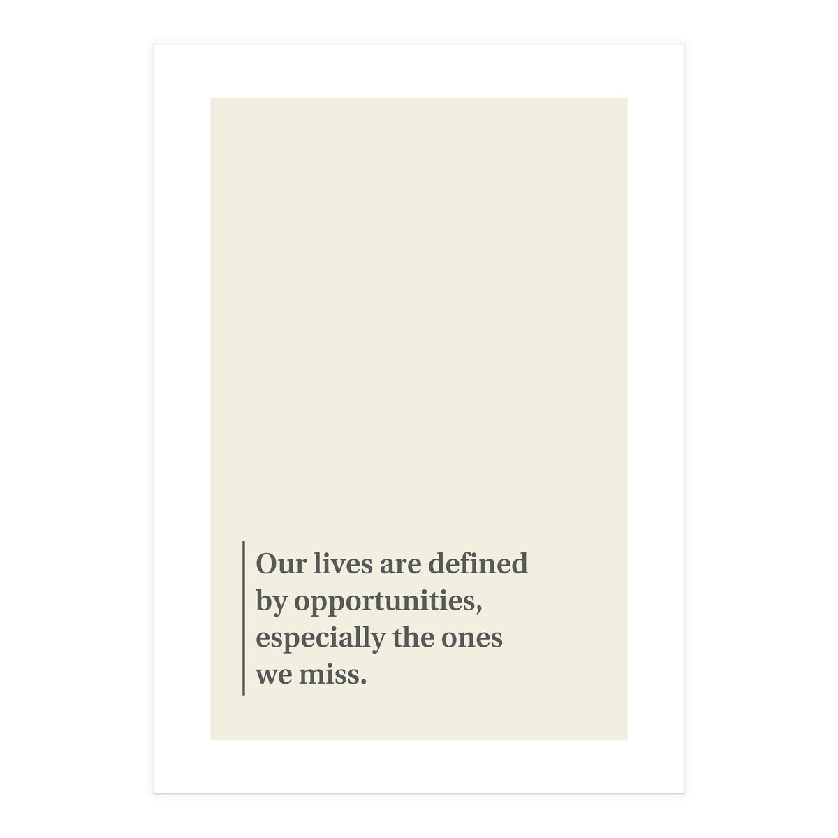 OPPORTUNITIES (Print Only)