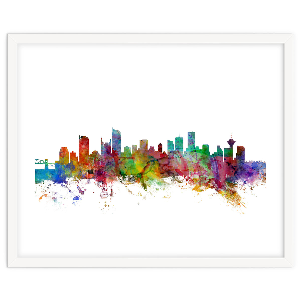 Vancouver Canada Skyline