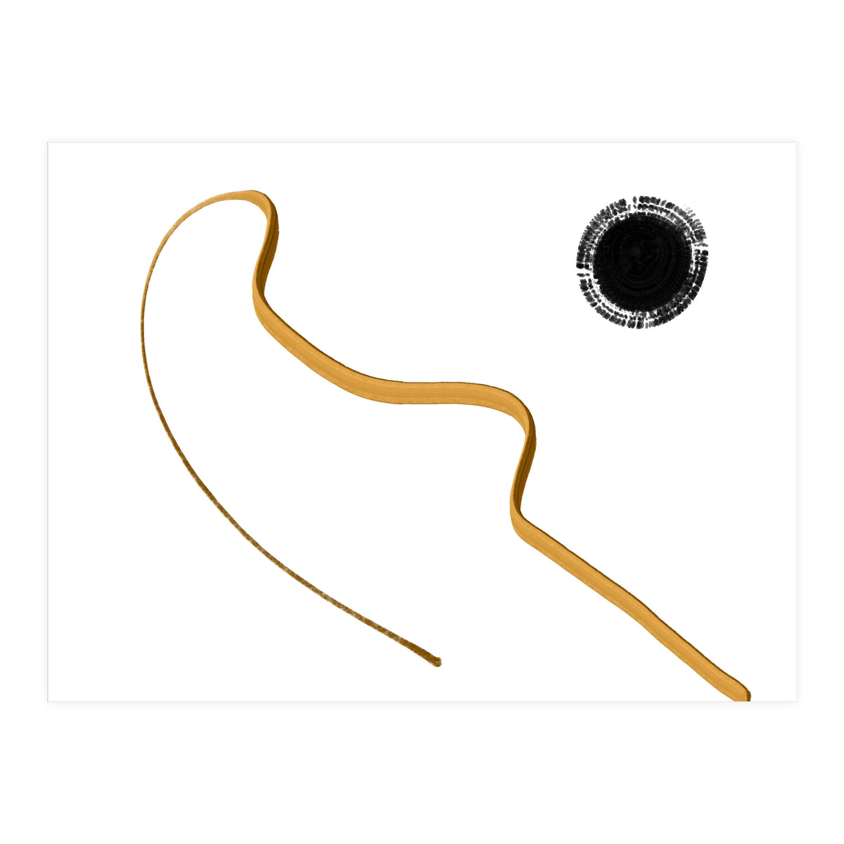 Golden Line (Print Only)