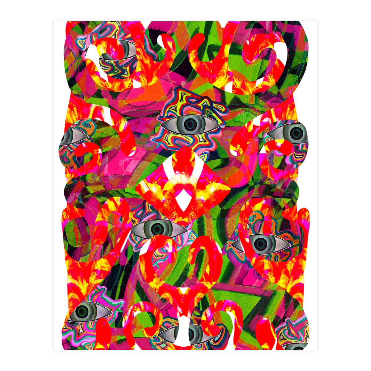 Pop Abstract Asimetrico 35 Copia (Print Only)