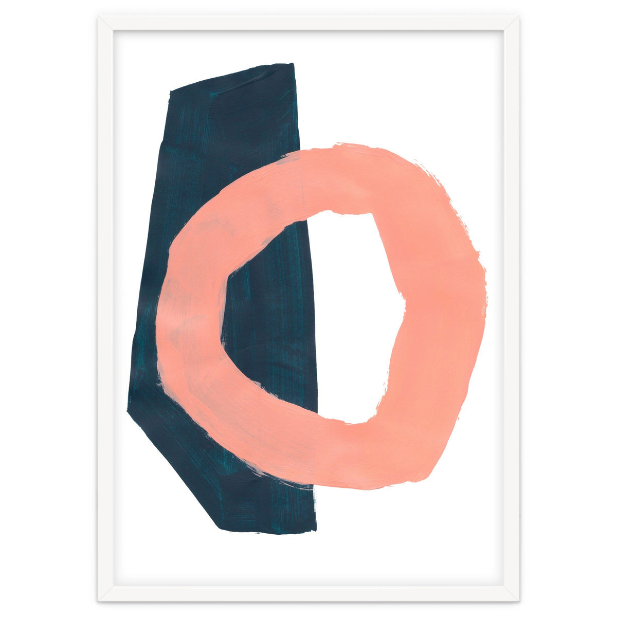 Teal Pillar Salmon Ring