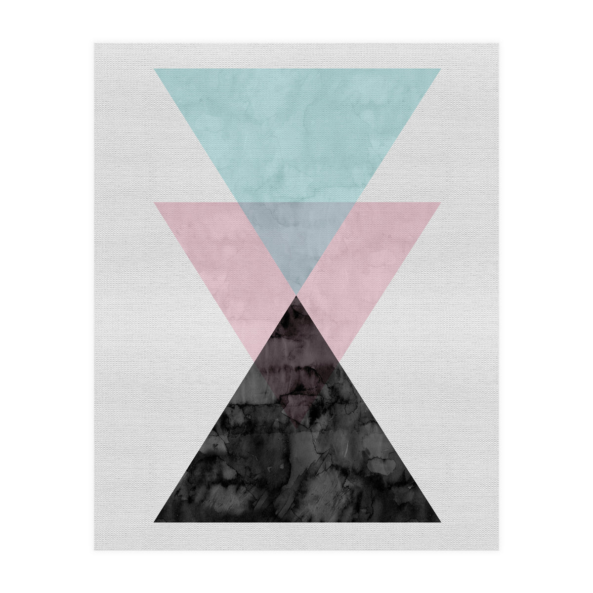 Geometric Watercolor I (Print Only)