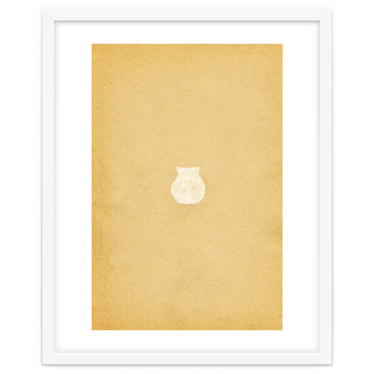 Minimal crock and retro paper