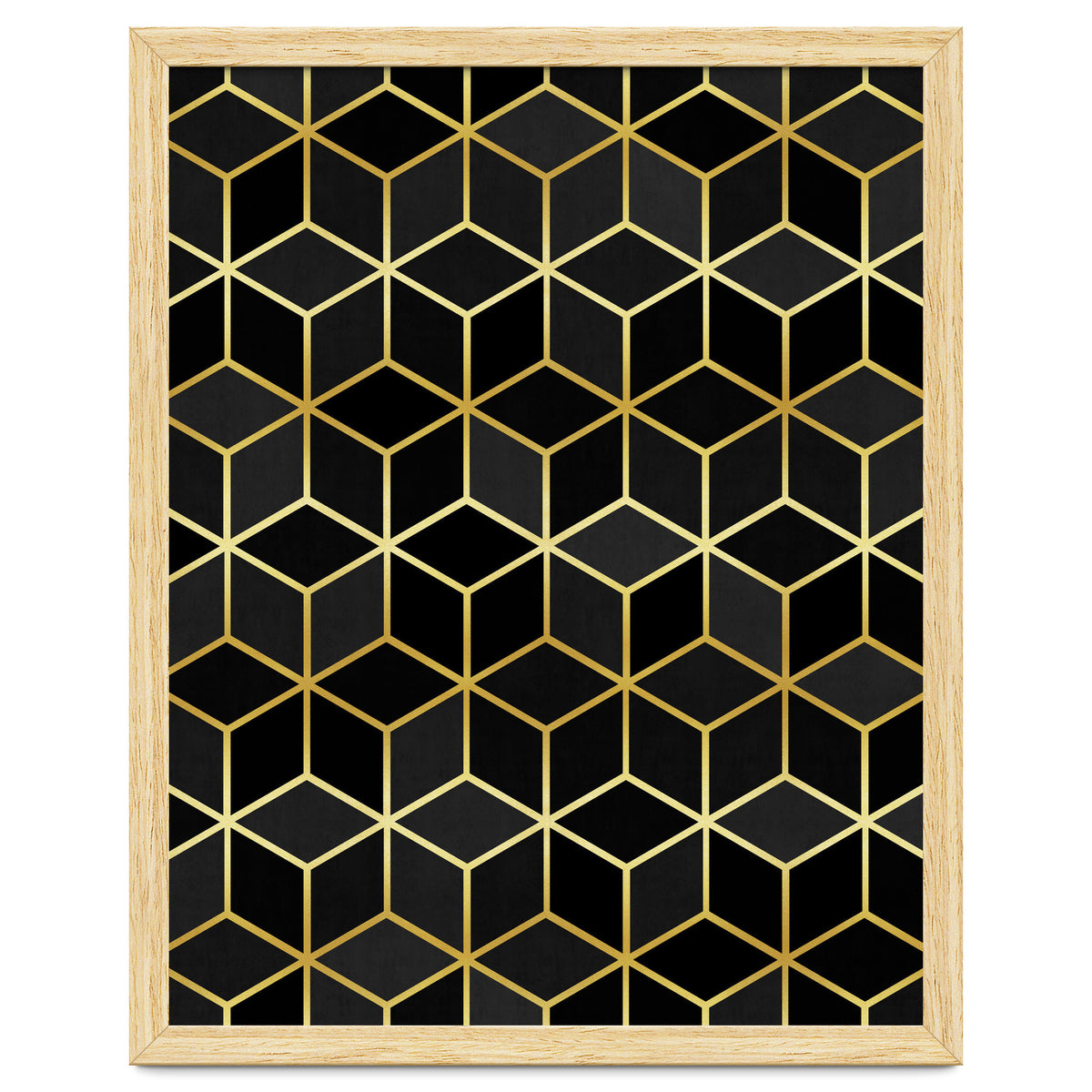 Colorful and golden pattern IV