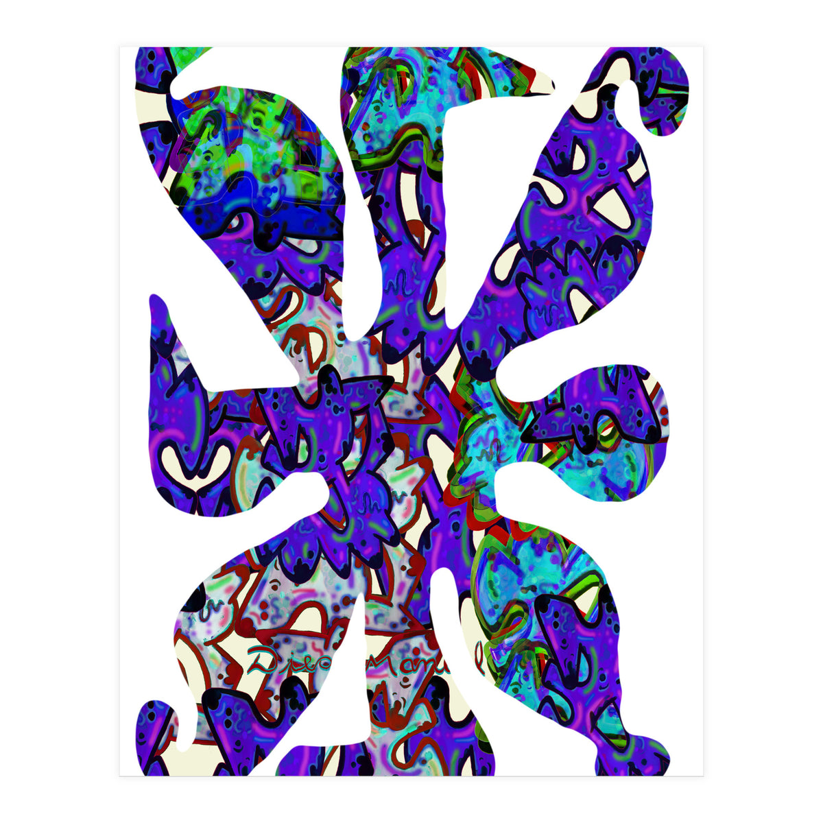 Fuego 143 Copia (Print Only)