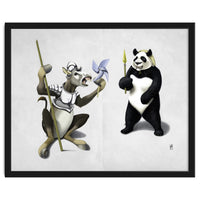 Donkey Xote And Sancho Panda