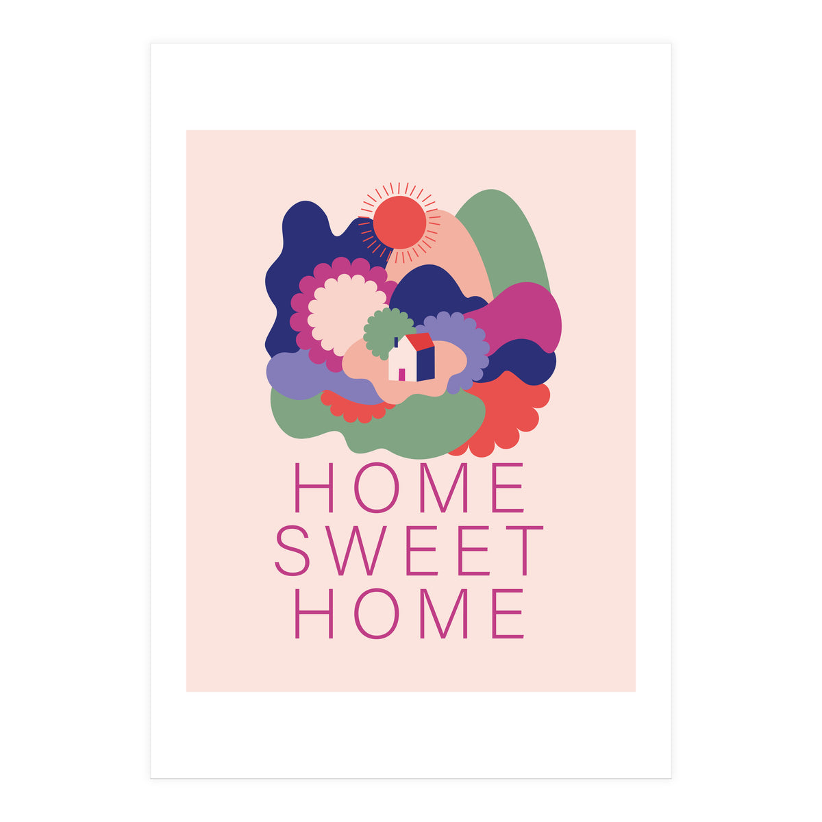 Home Sweet Home 22 Rgb (Print Only)