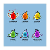Kawaii Flaming Elements Science (Print Only) thumbnail