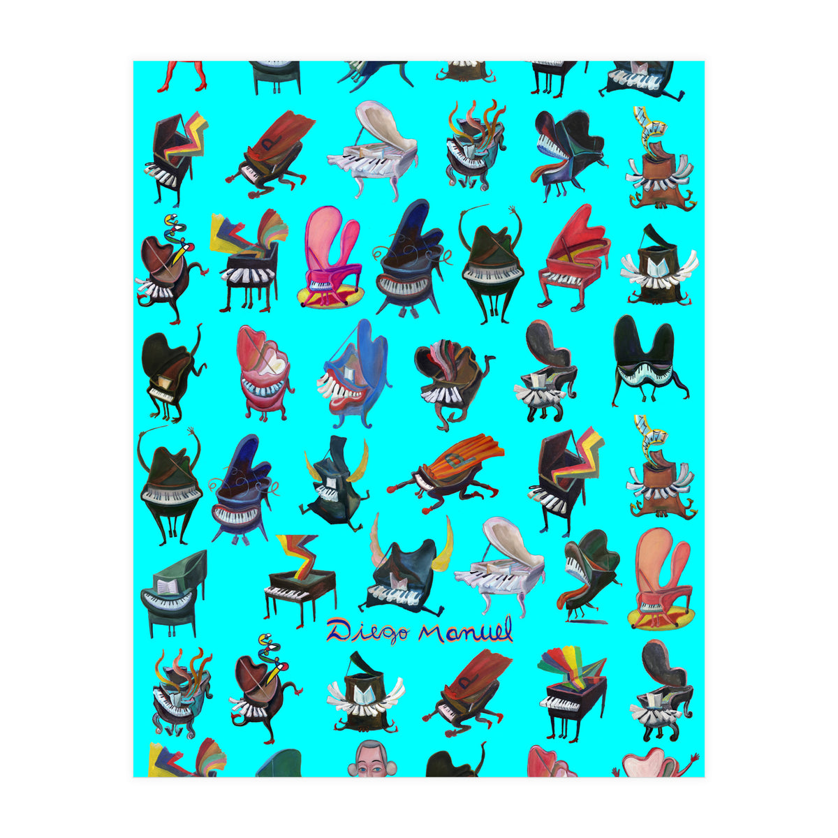 Pianos Pianos 2 (Print Only)