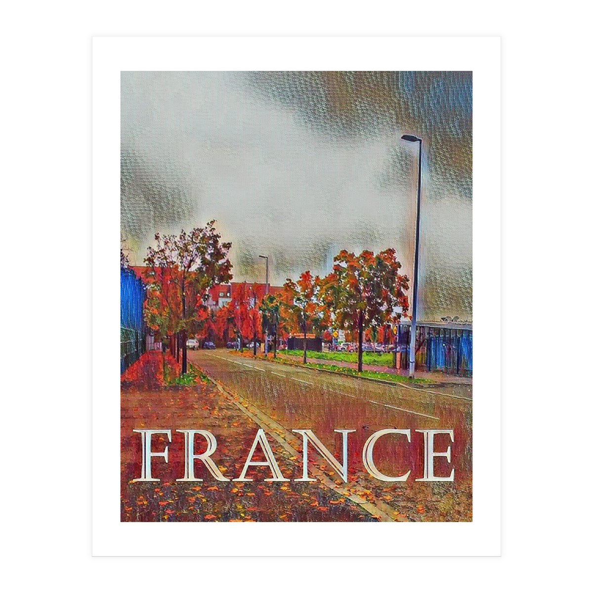 Autumn in France (Print Only)