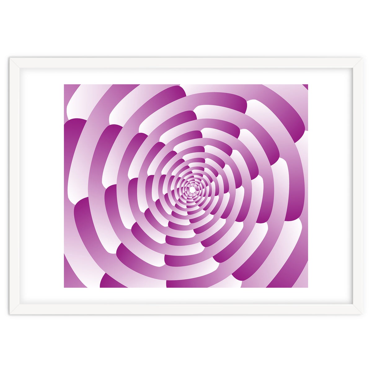 Abstract Pink Spiral