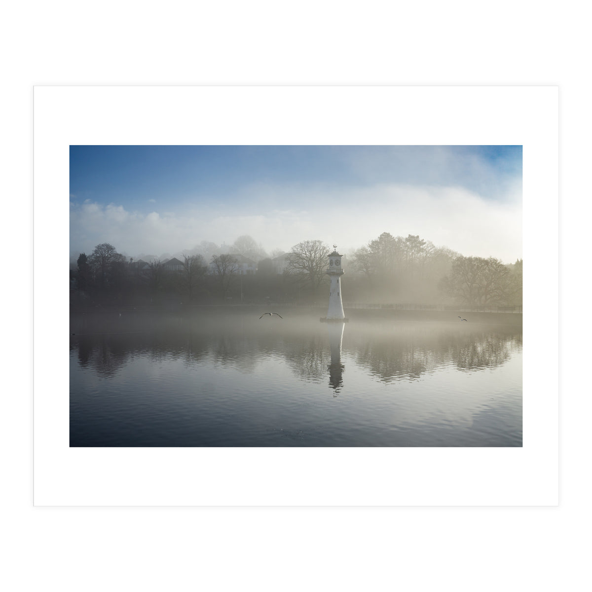 Mist on Roath Park Lake (Print Only)
