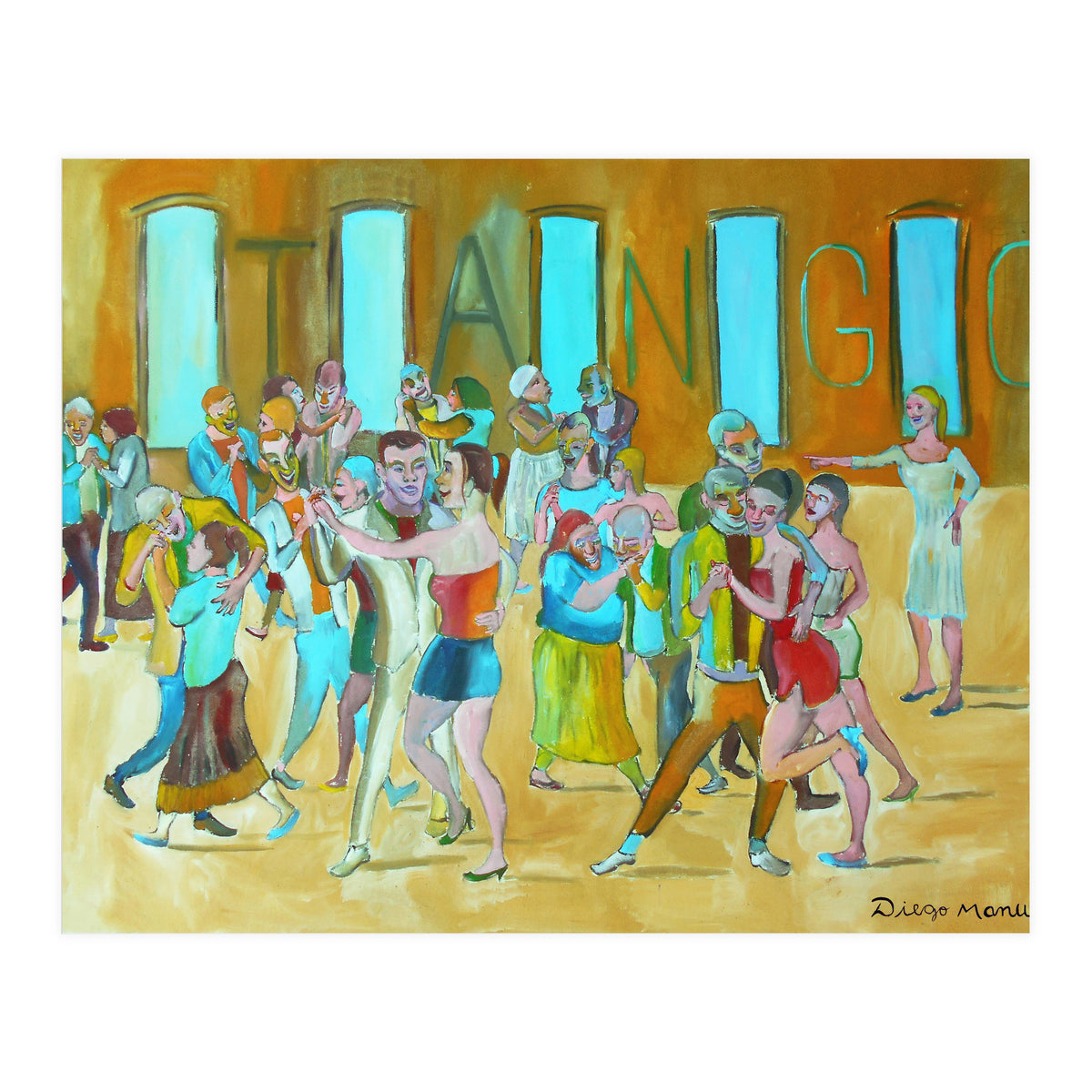 Academia De Tango (Print Only)