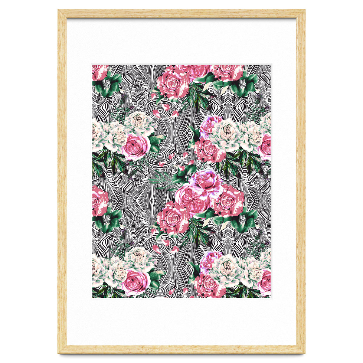 Flowery on linear mosaic