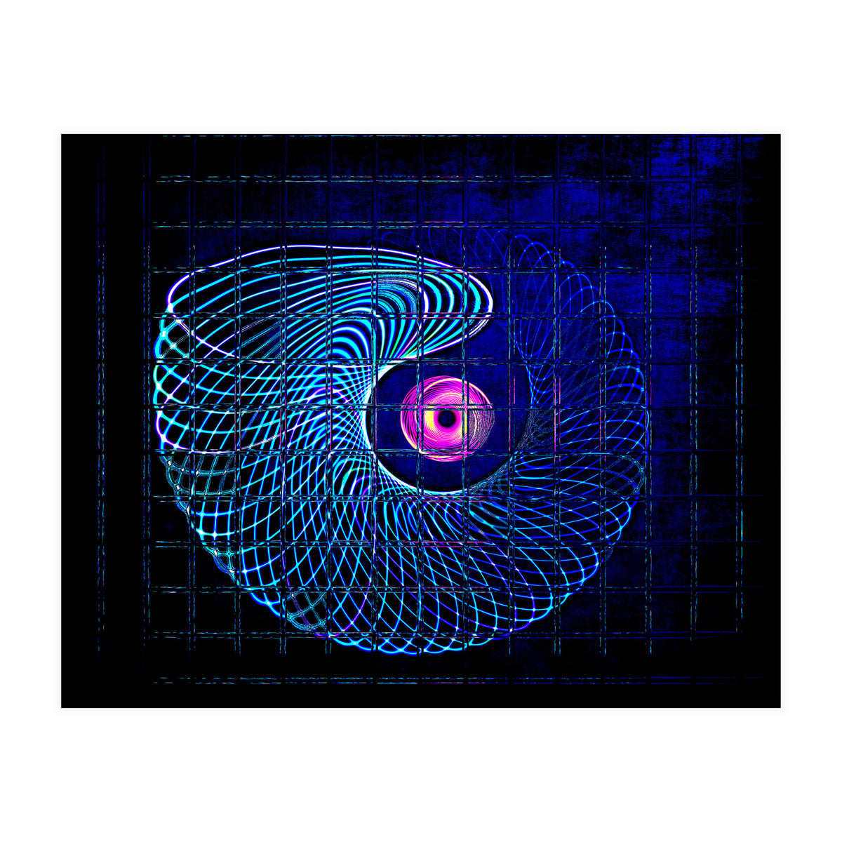 Illuminated helix #5 (Print Only)