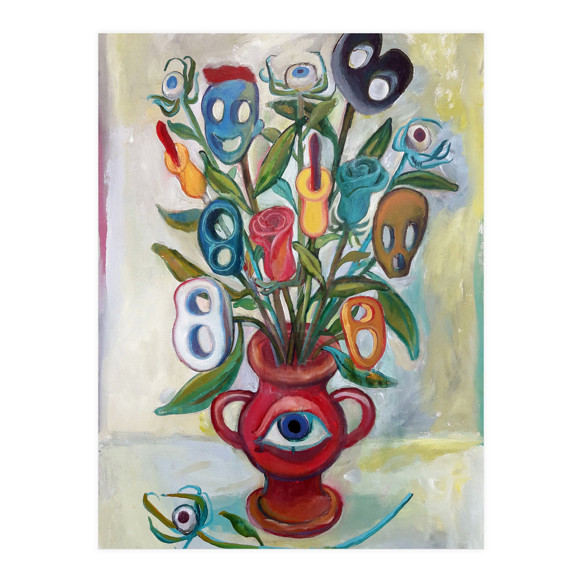 Flores Y Calaveras (Print Only)