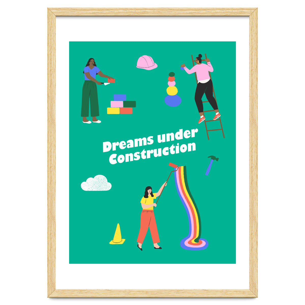 Dreams Under Construction Green