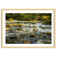 Water Flowing over Rocks