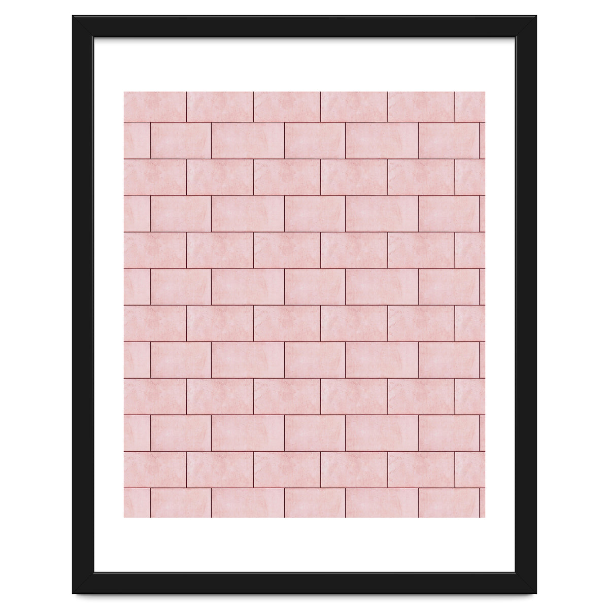 Blush Brick Imperfection