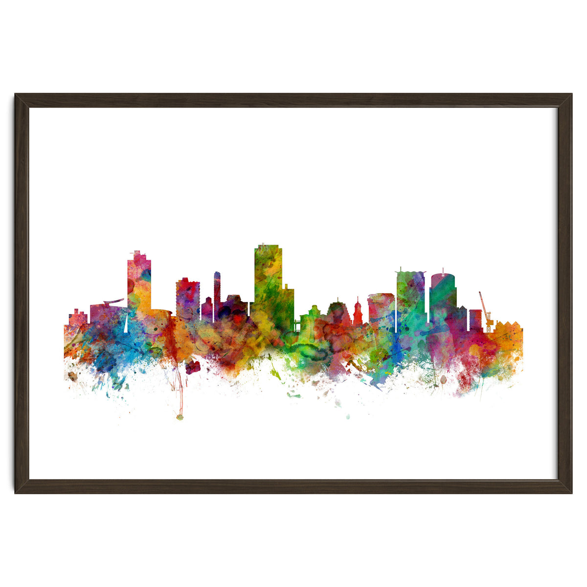 Wellington New Zealand Skyline