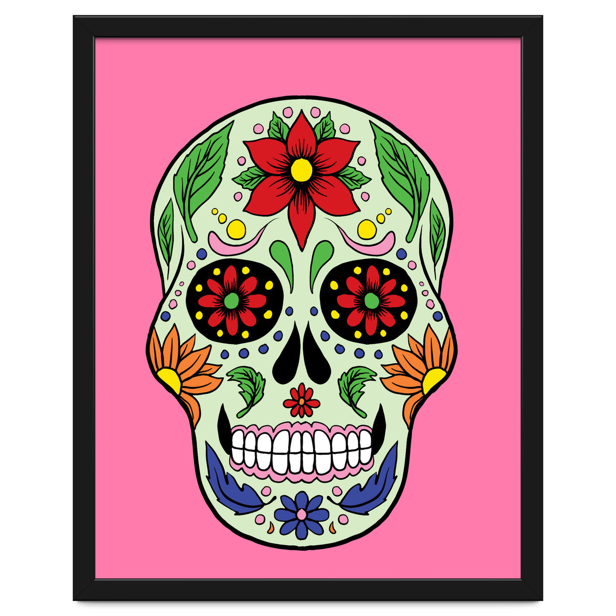 Colorful Skull I