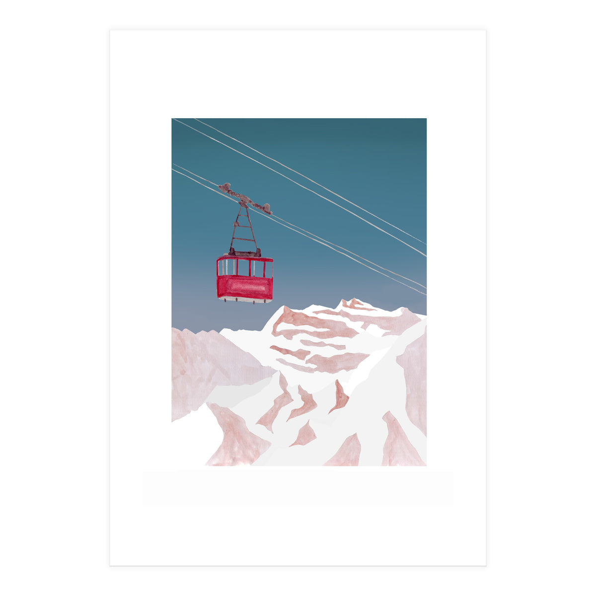 Mountain Love Lift (Print Only)