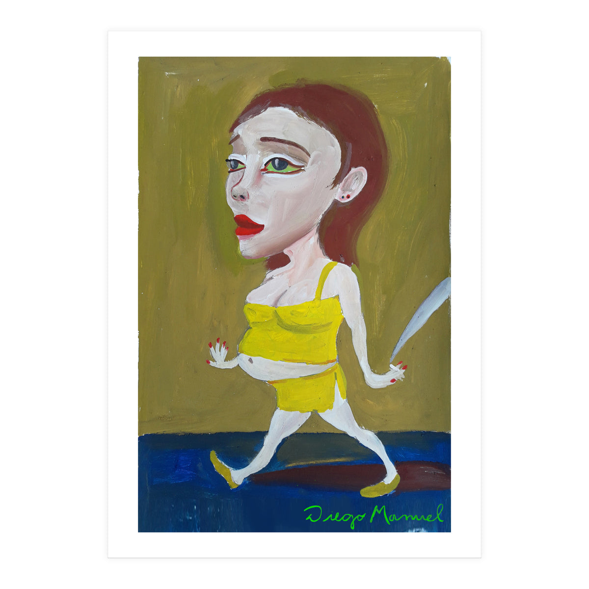 Walking girl 3 (Print Only)