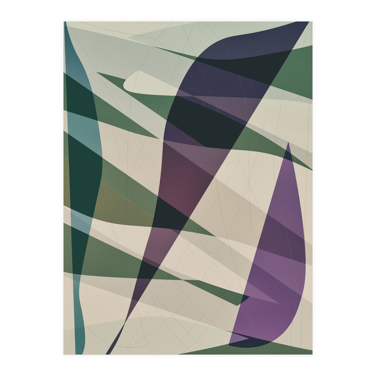 Abstract Composition No. 4 (Print Only)