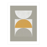 Mid-Century Modern No.29 - Woodblock Print (Print Only) thumbnail