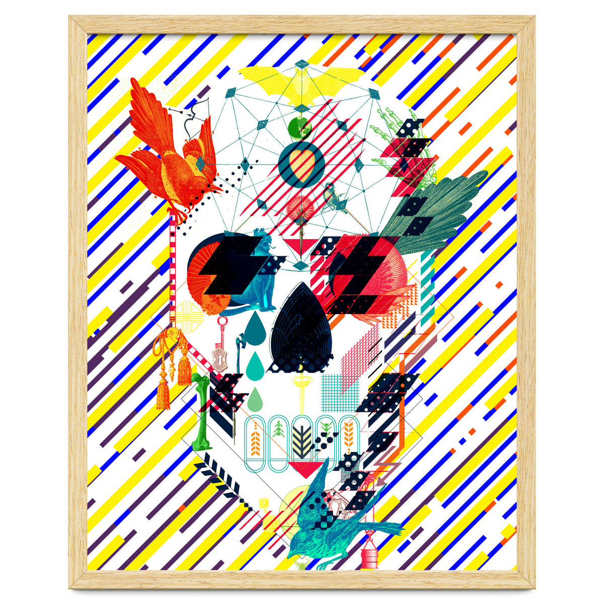 Abstract Skull
