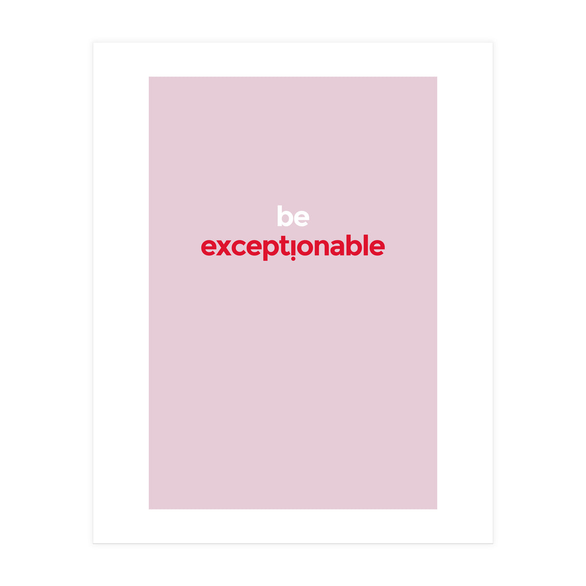 EXCEPTIONABLE (Print Only)