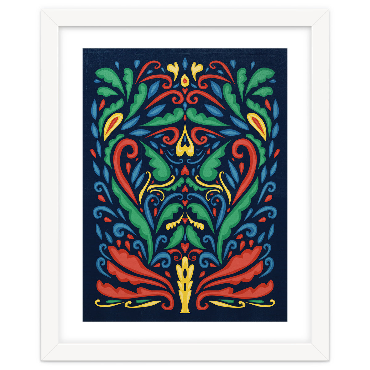 Art Nouveau Folk Art Style